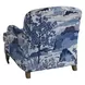 Sydney Cream and Blue Upholstered Chair