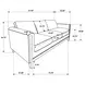 Islington Taupe 82" Sofa