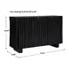Monterey Black 3 Door Accent Cabinet