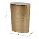 Prescott Antique Brass Oval Accent Table