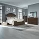 Hampton Road Satin Cherry California King Poster Bed