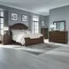 Hampton Road Satin Cherry California King Poster Bed