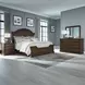Hampton Road Satin Cherry California King Poster Bed