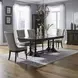 Arden Road Satin Cherry and Cream 5 Piece Extendable Dining Set