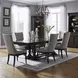 Arden Road Satin Cherry and Cream 7 Piece Extendable Dining Set