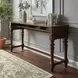 Arden Road Satin Cherry Rectangular Console Bar Table with USB Charging