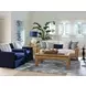 Harlow Blue Upholstered Chair