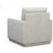 Meadow View Gray Upholstered Swivel Chair