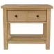 Emilia Natural Platform Bedroom Set