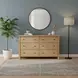Emilia Natural 6 Drawer Dresser