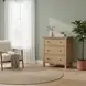 Emilia Natural 3 Drawer Small Chest