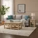 Emilia Natural Rectangular Coffee Table