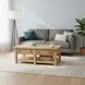 Emilia Natural Rectangular Coffee Table