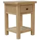 Emilia Natural Rectangular End Table