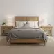 Emilia Natural Platform Bedroom Set