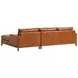 Horizon Brown Leather Sectional