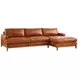 Horizon Brown Leather Sectional