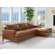 Horizon Brown Leather Sectional