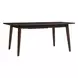West End Saddle Brown Extendable Dining Room Set