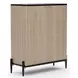 Madera Chocolate Koto Matte and Modern Walnut 2 Door Accent Chest