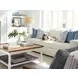 Shaws Cove White Upholstered 106" Sofa