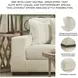 Maggie Birch 70" Loveseat
