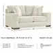 Maggie Birch 70" Loveseat