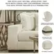 Maggie Birch 96" Sofa