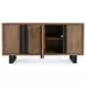 Danica Cafe Brown 4 Door Buffet