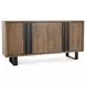 Danica Cafe Brown 4 Door Buffet