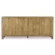 Orlando Light Brown 4 Door Buffet