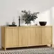 Orlando True Natural 4 Door Buffet