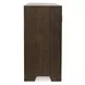 Troy Suede Brown 4 Door Buffet