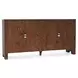 Troy Suede Brown 4 Door Buffet