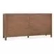 Corda Nut Brown and Natural 6 Drawer Dresser