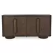 Tiber Toasted Brown 4 Door Buffet