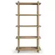Karlla Natural Clay Bookshelf