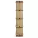 Karlla Natural Clay Bookshelf