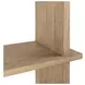Karlla Natural Clay Bookshelf