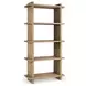 Karlla Natural Clay Bookshelf