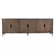 Willmark Timeworn Black 6 Door Buffet