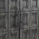 Willmark Timeworn Black 6 Door Buffet