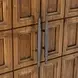 Willmark Mission Brown 6 Door Buffet