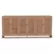 Jolen Distressed Brown 6 Door Buffet