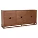 Jolen Distressed Brown 6 Door Buffet