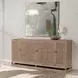 Jolen Distressed Brown 6 Door Buffet