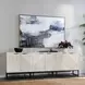 Flint Coastal White 6 Door Buffet