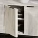 Flint Coastal White 6 Door Buffet
