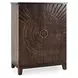 Vivienne Bark Brown 2 Door Bar Cabinet