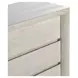 Reece Seashell White 6 Drawer Dresser